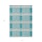 Homeroots 8' X 10' Teal Blue Gray And Ivory Plaid Washable Indoor Outdoor Area Rug 597592 - alternate 6