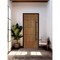 Vdomdoors Steel Door Deux 6683 Natural Oak Entry Door Painted W36xH80 Left hand Inswing DEUX6683EXD-OAK-W36 x H80-LH-I - alternate 5