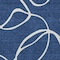 Homeroots 10' X 14' Navy Blue And Ivory Abstract Washable Indoor Outdoor Area Rug 597498 - alternate 9