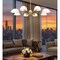 Z-Lite Breton Modern Gold 8 Light Chandelier 3048-8MGLD - alternate 7