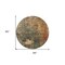 Homeroots 8' Sage Tan And Copper Round Abstract Washable Indoor Outdoor Area Rug 606106 - alternate 8