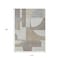 Homeroots 10' X 14' Khaki And Silver Geometric Washable Indoor Outdoor Area Rug 617925 - alternate 8
