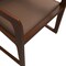Leisuremod Svelta Elegant Wooden Dining Chair in Brown SC58BR - alternate 8