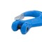 Mytee Products 4Pk Heavy Duty Grade 100 3/8in Clevis Sling Hook with Latch - 8,800 LBS WLL, Blue, 4PK SH38-G100x4 - alternate 7