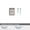Amerock Candler 1-1/4 in 32 mm Length Satin Nickel Cabinet Knob BP29340G10 - alternate 5