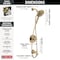 Delta Nicoli Monitor 14 Series Tub and Shower with SureDock Hand Shower 144749-CZ-HS - alternate 5