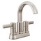Delta Albion Two Handle Centerset Bathroom Faucet Spotshield Brushed Nickel 25855LF-SP - alternate 4