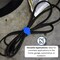 Grizzly Supply Self-Gripping Cable Tie, 5 in L, 0.5 in W, Hook and Loop Closure, Reusable, Assorted Colors, 20PK GS-HL5x1/2-Colored-20 - alternate 14