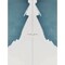 Sartodoors Modern Solid Double Hidden Door with Handle, Planum 0010 Primed with Silver Hidden Frame 48" x 84" PLANUM0010DHF-PR-48 x 84-LH-O - alternate 7