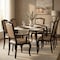Leisuremod Madera Open Back Leather Dining Side Chair, Fully Assembled MCAWNR-18CP - alternate 9