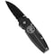 Klein Tools Lightweight Lockback Knife, 2-1/2-Inch Drop Point Blade, Black Handle 44001-BLK - alternate 3
