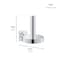 Grohe Allure Spare Toilet Paper Holder 40956001 - alternate 4
