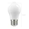 Satco 11 Watt LED A19, Soft White, Medium Base, 2700K, 90 CRI, 120 Volt S12426 - alternate 5