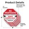 Signmission No Trespassing This Property Is Pro, 6 inch X 6 inch, Vinyl Decal, 5PK OC-D-5PACK-6-101 - alternate 4
