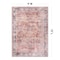 World Rug Gallery Vintage Bordered Machine Washable Non Slip Area Rug 9 ft x 12 ft Red 6027RED9X12 - alternate 9