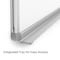 Luxor Porcelain Wall-Mounted Dry Erase Whiteboard, 36'' W x 24'' H DEWM001 - alternate 6