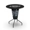 Holland Bar Stool Co Lighted 42" Black Los Angeles Kings Pub Table L218B42LAKing36RLAKing - alternate 1