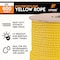 Xpose Safety 5/8in x 600ft Twisted Polypropylene Rope, Yellow YPR58-600-X - alternate 5