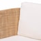Bali & Pari Edda Natural Rattan Sofa with Upholstered Cushions, Style 3-Seater Couch for Living Room or Sunroom 266-14486-ZORO - alternate 8