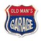 Signmission Old Man's Garage, 12 inch X 12 inch, Plastic Sign, 2PK SHI-P-2PACK-12-383-OLD MAN - alternate 1