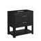 James Martin Vanities Lucian 36" Single Vanity, Carbon Oak, w/ 3 CM Phantome Eclos Widespread Top D704-V36-CBO-WPHT - alternate 6