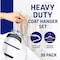 Lifemaster Dry Wet Clothes Hangers, Heavy Duty, Non-Slip, 360 Deg Swivel Hook, Black, 30PK LMNOBK30 - alternate 6