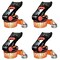 Everest 1.5 inx15 ft Ergonomic Ratchet Tie Down 1100lbs WLL, 4PK E25151-4 - alternate 1