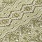 Homeroots 8' Artichoke Green Gray And Ivory Round Moroccan Washable Indoor Outdoor Area Rug 594294 - alternate 6