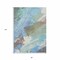 Homeroots 8' X 10' Sky Blue And Teal Blue Abstract Washable Indoor Outdoor Area Rug 611255 - alternate 7