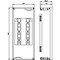 Siemens ALPHA 630/1250 DIN assembly kit in-line fuse switch disconnectors 4x 3NJ4 8GK4751-4KK13 - alternate 2
