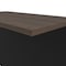Bestar Connexion L-Shaped Workstation, Antigua/Black 93862-000052 - alternate 4