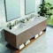 James Martin Vanities Marcello 72'' D Vanity, Chestnut w/ Victorian Sil Top w/FreePower Wireless Charger D200-V72-CSN-FVSL - alternate 9