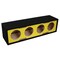 Deejay Led For 12-in Four Horn Side Speaker Enclosure YELLOW carpet cloth colored D12H4YELLOWSIDE - alternate 7