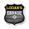 Signmission Logan's Garage I Can Fix Everything But Stupid, 12 Inch X 12 Inch, Aluminum Metal Sign SHI-A-12-490-LOGAN - alternate 1