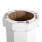 Happimess Fleur 25-Gallon Disposable Corrugated Cardboard Event Trash Can and Recycling Bin, Cotton White, 2PK HPM1300E-SET2 - alternate 9