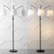 Jonathan Y Sylva 72.5" 3-Light Mid-Century Modern Head-Adjustable Iron LED Arc Floor Lamp, Black JYL3080A - alternate 9