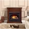 Procom Heating Dual Fuel Vent Free Gas Fireplace System, 26,000 BTU, T-Stat Control, Auburn Cherry Finish FBNSD28T-2AC - alternate 4