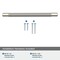Amerock Esquire 8 in 203 mm Center-to-Center Polished Nickel/Stainless Steel Cabinet Pull BP36562PNSS - alternate 5