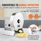 Vevor Electric Vegetable Slicer 0-0.5in Thickness Adjustable Manual Food Cutter SL-06 - alternate 7