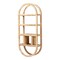 Bali & Pari Labonita Wood-framed Natural Rattan Wall Shelf 267-14616-ZORO - alternate 1
