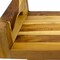 Homeroots 29"W Natural Teak Bath Tray and Seat with Handles 376659 - alternate 7