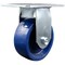 Service Caster 5 Inch Heavy Duty Top Plate Solid Poly Rigid Caster with Roller Bearing SCC SCC-35R520-SPUR - alternate 1