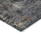 Homeroots 5' X 8' Charcoal Gray And Silver Abstract Washable Indoor Outdoor Area Rug 587891 - alternate 9
