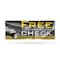 Signmission Free Tire Pressure Check, 36 Inch x 96 Inch, Vinyl Banner B-96-30647 - alternate 1