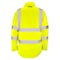 Dome75 DYNAMIC Series Rain Tamer HiVis Class 3 Jacket, HiVis Yellow, 2X/3X DRC3432 - alternate 7