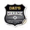 Signmission Dad's Garage I Can Fix Everything But Stupid, 18 Inch X 18 Inch, Vinyl Decal SHI-D-18-490-DAD - alternate 1