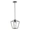 Jonathan Y Grace 7.88" 1-Light Industrial Farmhouse Iron LED Pendant, Oil Rubbed Bronze JYL7580A - alternate 1