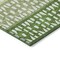 Homeroots 9' X 12' Green Sage And Ivory Geometric Washable Indoor Outdoor Area Rug 613847 - alternate 9