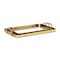 Homeroots Set of Two Gold And Mirrored Glass Handmade Serving Trays 625661 - alternate 8