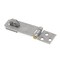 Prime-Line Door and Gate, Safety Hasp Hinge Latch, Fixed Staple 2-1/2 inch, Screws, Galvanized, Solid Brass Pin U 117053 - alternate 8